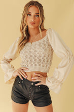 Load image into Gallery viewer, Model Friends Knit Top // Natural
