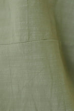 Load image into Gallery viewer, Market To Market Button Front Linen Shirt // Sage
