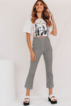 Load image into Gallery viewer, Life On Mars Check Pants // Black
