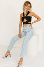 Load image into Gallery viewer, VG Soul Mates Wrap Top // Black
