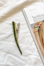 Load image into Gallery viewer, French Town Hair Clip // Green
