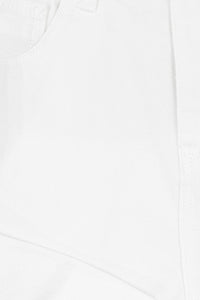 Vintage Lovers Denim Shorts // White