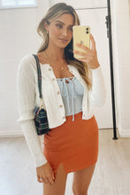 Load image into Gallery viewer, VG Fair Game Mini Skirt // Rust
