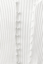 Load image into Gallery viewer, Parisian Chic Ribbed Knit Top // White
