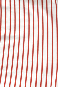 Take A Lead Stripe Top // Red