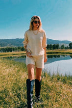 Load image into Gallery viewer, Wake Up Late Knit Set // Natural
