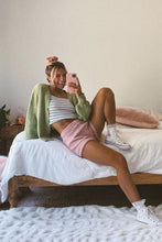 Load image into Gallery viewer, Home To Sicily Knit Cardigan // Lime
