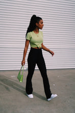 Load image into Gallery viewer, VG To The Bar Pants // Black
